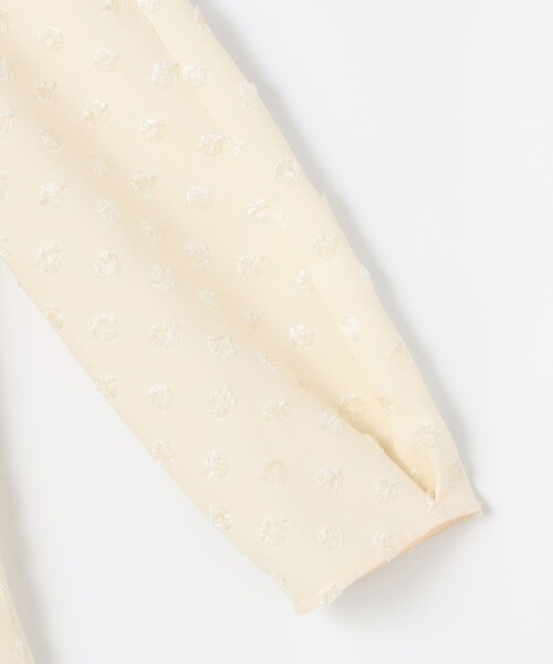 NOLLEY'S Sophi（ノーリーズソフィ）の「ドットカットジャガード