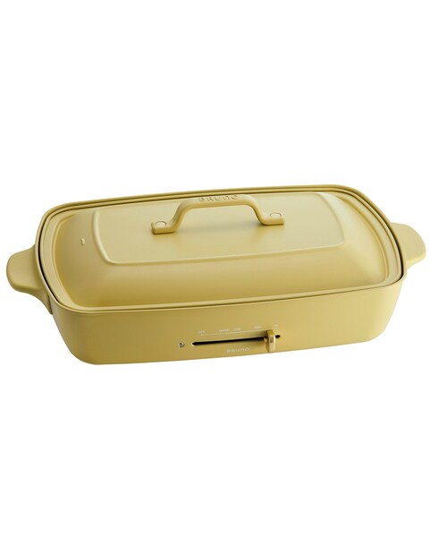 ◇BRUNO (ブルーノ) ホットプレート グランデサイズ サフランイエロー