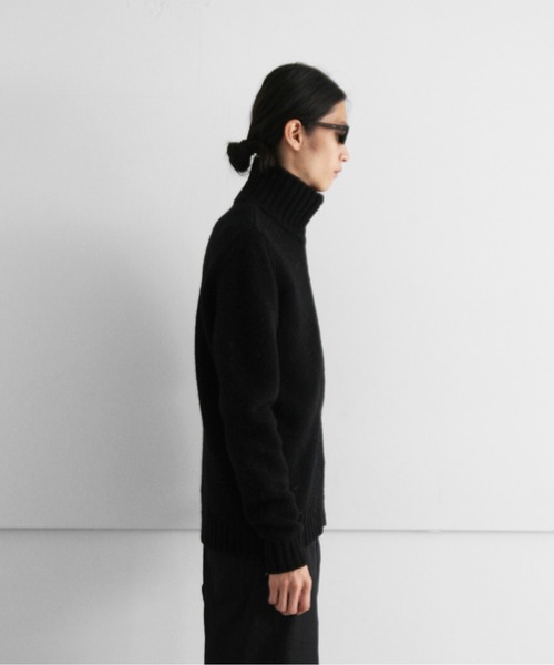 KAIKO（カイコー）の「KAIKO SHRINK ZIP CARDIGAN（ニット/セーター