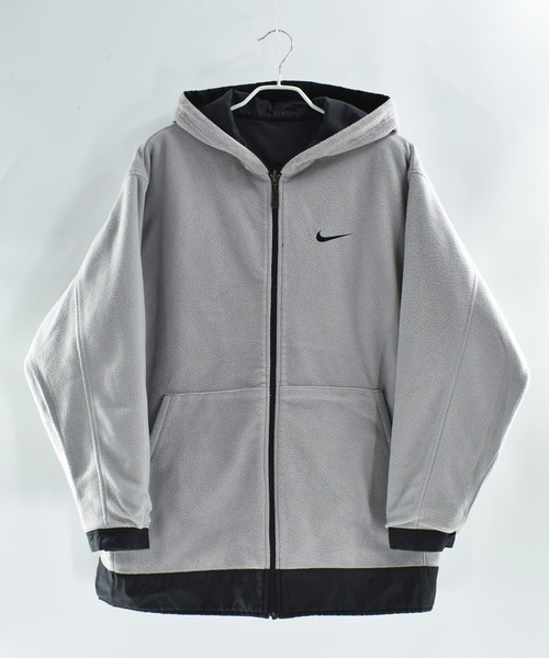USED】Y2K NIKE リバーシブル ナイロンジャケット（ナイロンジャケット