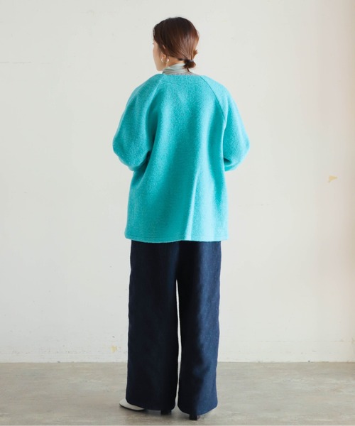 スライバーニット ショートコート | NOMBRE IMPAIR