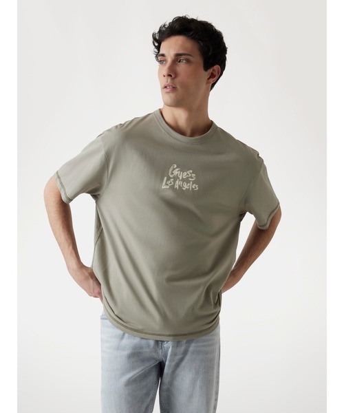 SS Cn Patch At Back Tee 半袖Tシャツ | GUESS(ゲス) JAPAN 公式