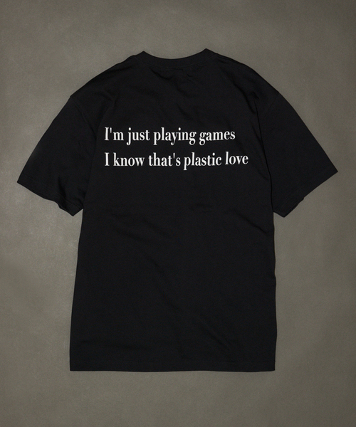 竹内まりや / Mariya Takeuchi PLASTIC LOVE プリント Tシャツ（T