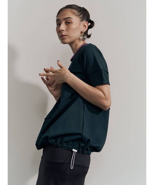 UN3D.（アンスリード）の「バルーンハーフスリーブトップ（Tシャツ