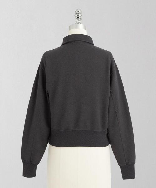 LOEFF（ロエフ）の「＜LOEFF＞コットン スウェット ポロシャツ