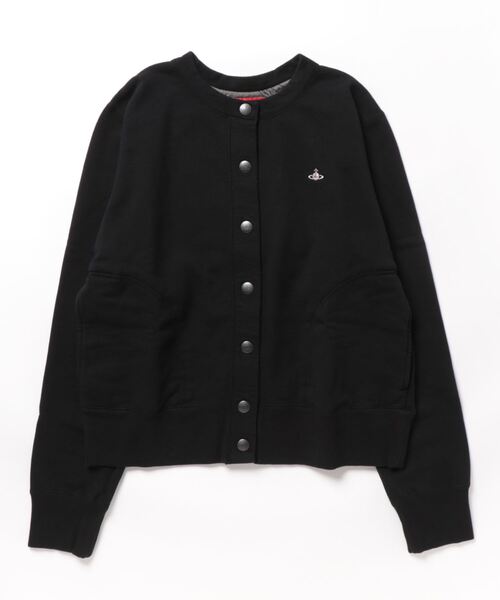 ｵｰｶﾞﾆｯｸ裏毛ｽﾅｯﾌﾟｶｰﾃﾞｨｶﾞﾝ（カーディガン/ボレロ）｜Vivienne Westwood