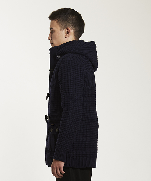 BARK（バーク）の「BARK ニットダッフル（ダッフルコート）」 - WEAR