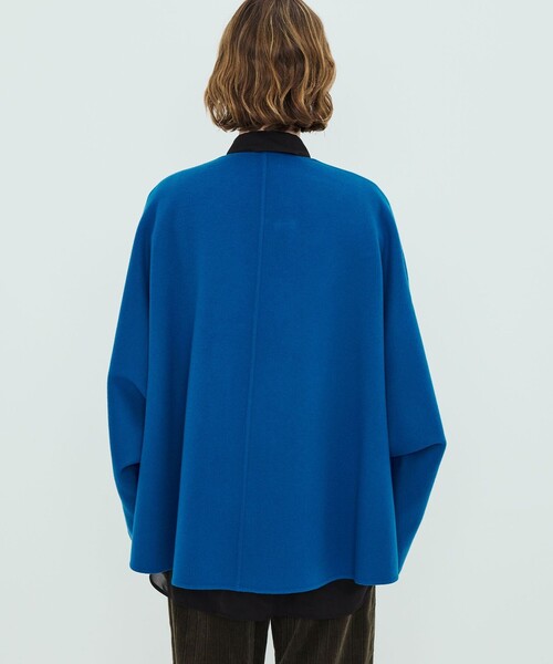 ウールダブルフェイス マントコート（その他アウター）｜TOMORROWLAND