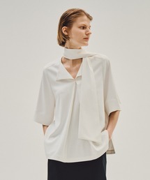 ESTNATION｜エストネーションのシャツ/ブラウス（ボウタイ襟）通販