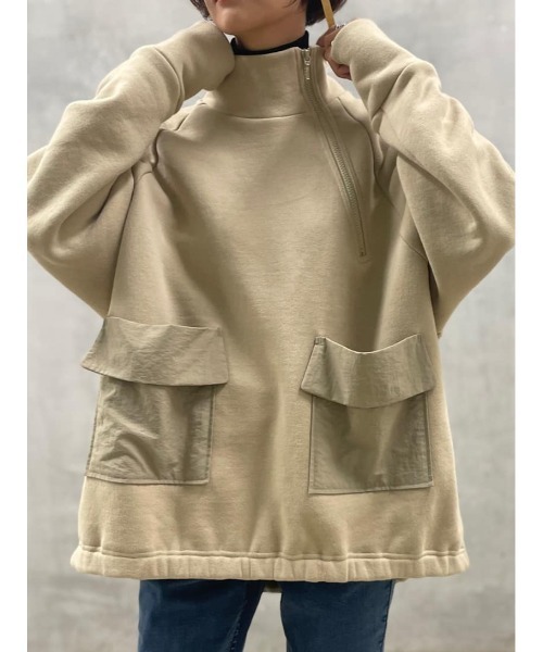 BEARDSLEY（ビアズリー）の「両サイドのジップでシルエットを変えて