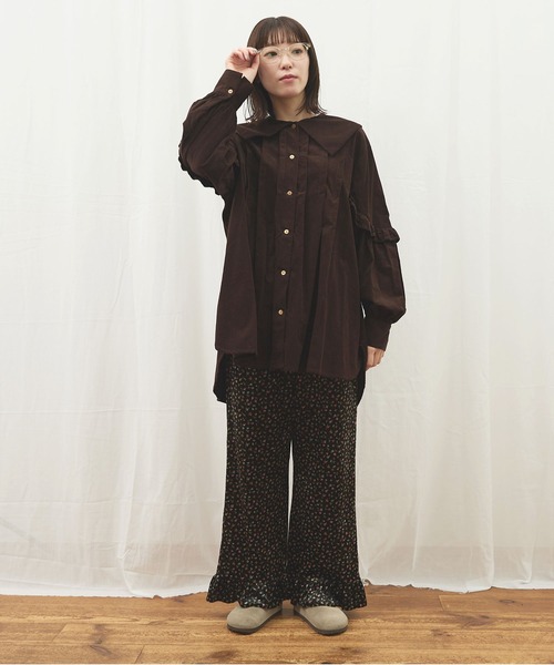 セール】shirt corl blouse（シャツ/ブラウス）｜fig London（フィグ