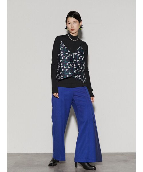 UN3D.（アンスリード）の「CHIDORI JACQUARD CAMISOLE / チドリジャ