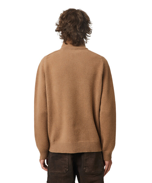 DIESEL（ディーゼル）の「メンズ ニット タートル ハーフジップ