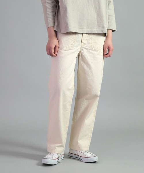 OMNIGOD womens / オムニゴッド] ネップツイル PWイージーパンツ