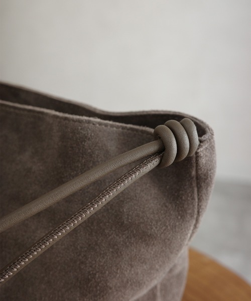 meilmada（メイルマダ）の「【牛革】スエード2wayショルダーバッグ