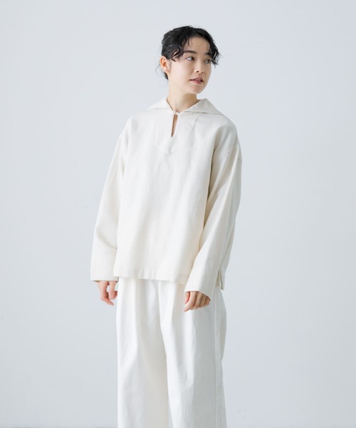 かぐれ（カグレ）の「ウールコットンセーラープルオーバー（その他