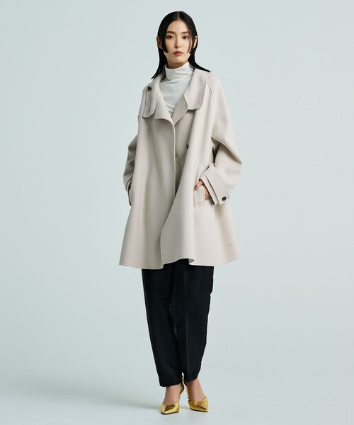 uncrave（アンクレイヴ）の「メルトンリバー テントラインコート