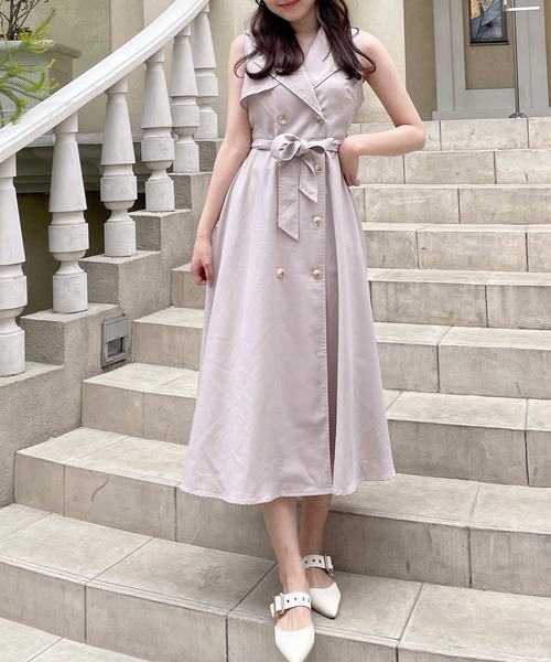 JUNOAH（ジュノア）の「ノースリーブワンピース（ワンピース）」 - WEAR