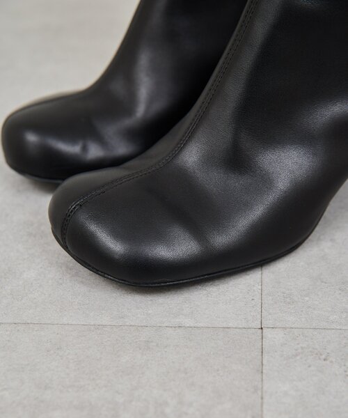 セール】【2.718】オブリークショートブーツ（ブーツ