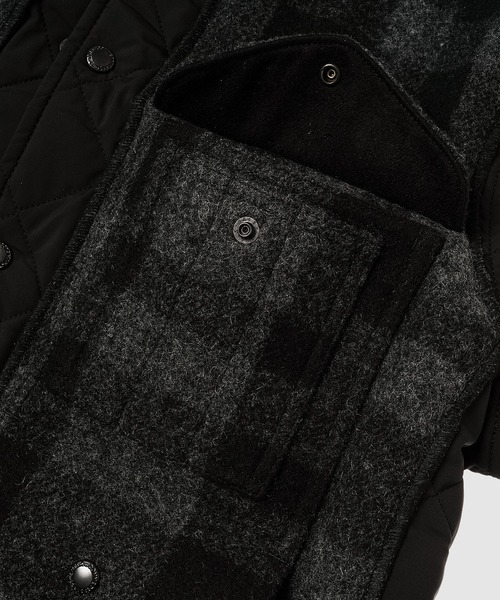 セール】「FILSON」W-NAME MACKINAW WOOL VARSITY JACKET（スタジャン