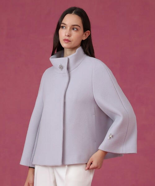 ウールビーバーショートコート（テーラードジャケット）｜ANAYI