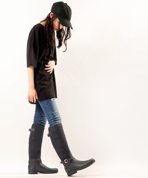 HUNTER（ハンター）の「HUNTER refined jacquard tall boot(リファイン