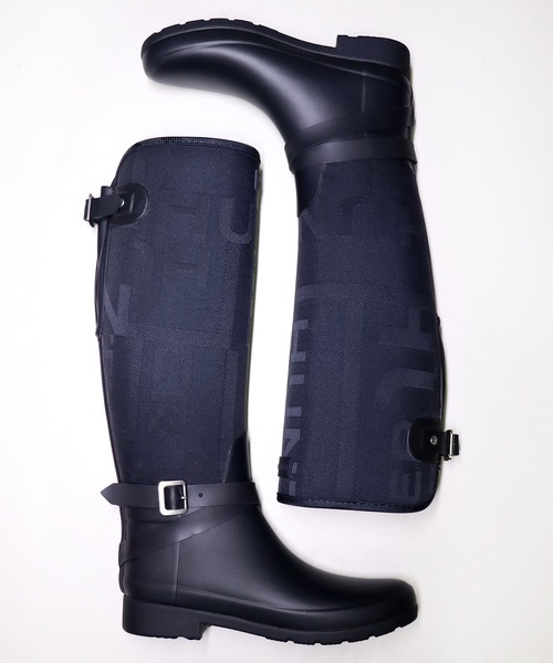 HUNTER（ハンター）の「HUNTER refined jacquard tall boot(リファイン
