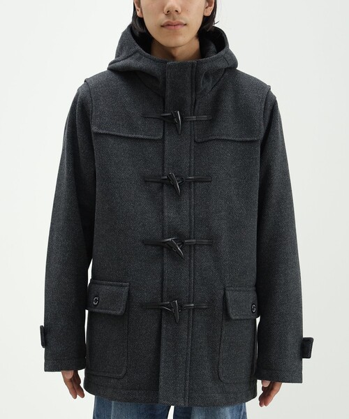 完売間近】ジップ ダッフル コート/Zip-Up Duffle Coat（ユニセックス