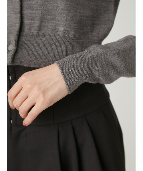 FRAY I.D（フレイアイディー）の「3Dフラワーカーディガン