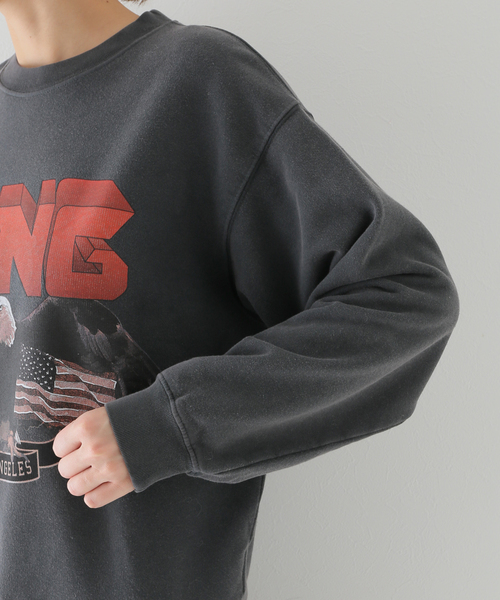 セール】【ANINE BING/アニービン】 eagle スウェットプルオーバー