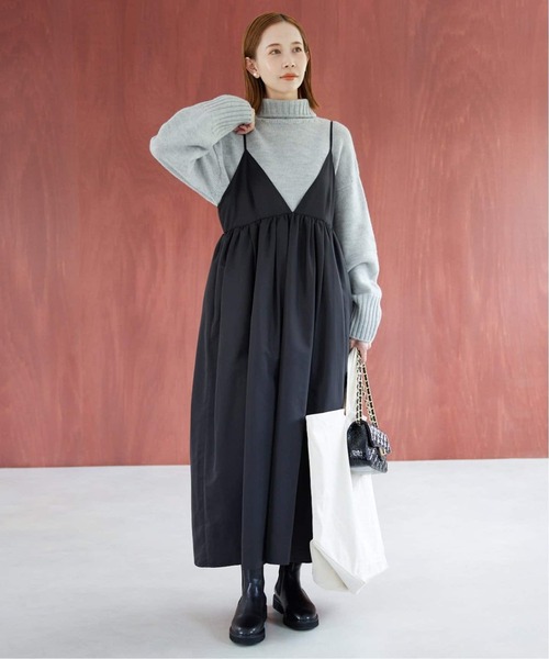 SLOBE IENA（スローブイエナ）の「《追加》タフタギャザーキャミ