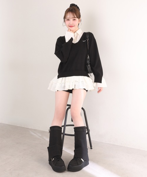 ドッキングミニワンピース（ワンピース）｜one after another NICE