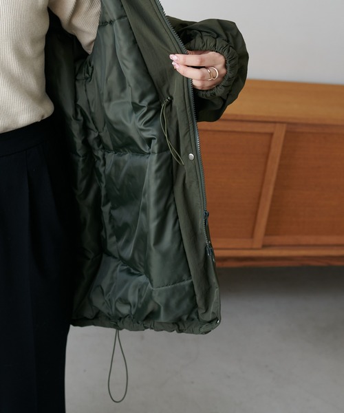 DISCOAT（ディスコート）の「中綿ミリタリーコート（モッズコート