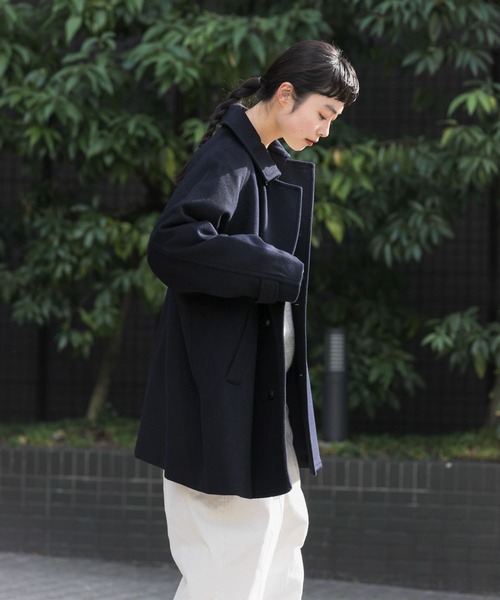 かぐれ（カグレ）の「ウールシングルPコート（ピーコート）」 - WEAR