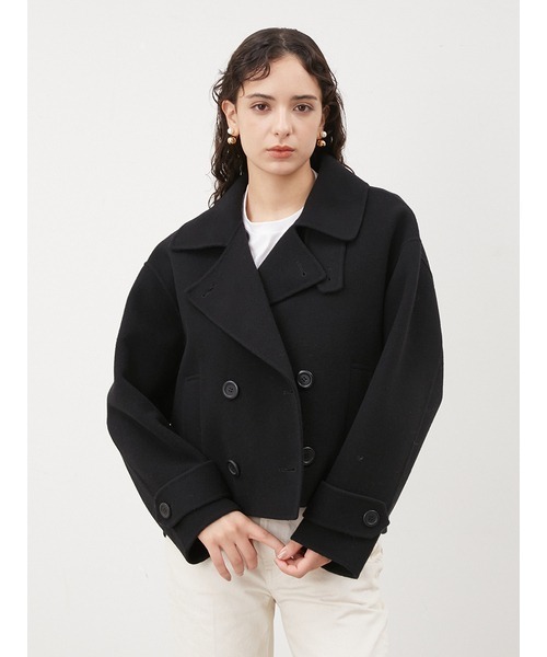 Mila Owen（ミラオーウェン）の「ショート丈リバーダブルコート