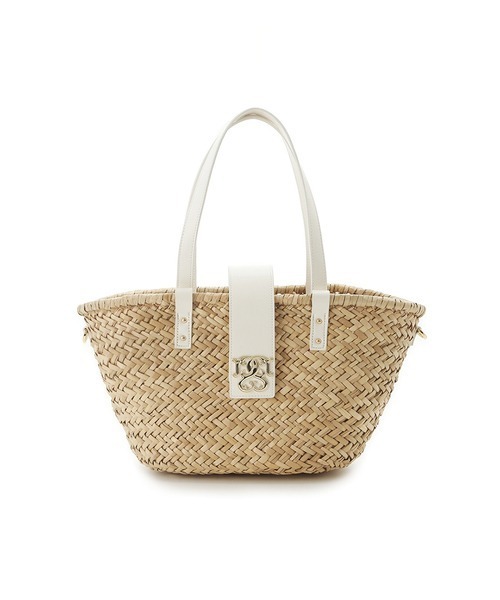 SNIDEL（スナイデル）の「コットンショルダーブレードトートバッグ