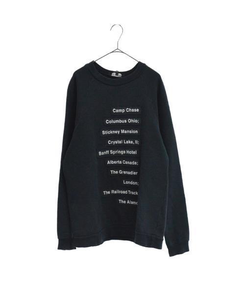 ブランド古着】ポルターガイスト期 パッチ付スウェットトレーナー