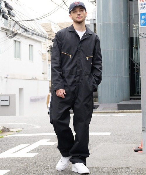 セール】Dickies カバーオールオールインワン（つなぎ/オールインワン