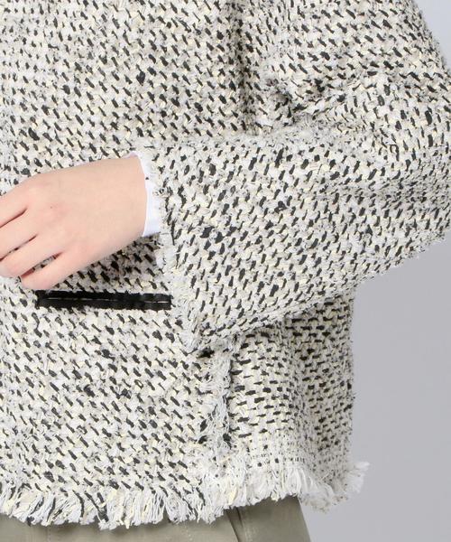 Drawer（ドゥロワー）の「DRAWER ツィードジャケット（その他アウター