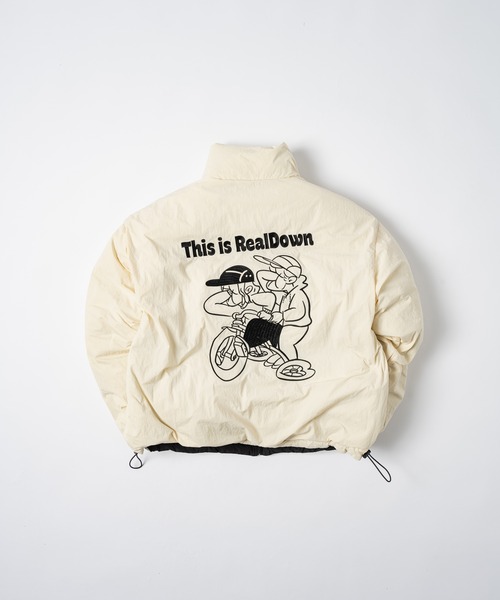 reversible down jacket / リバーシブルダウンジャケット（ダウン
