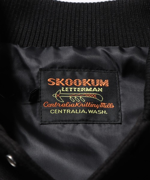 セール】SKOOKUM/スクーカム Light Varsity Jacket スタジャン