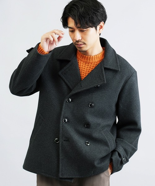 roshell（ロシェル）の「メルトンショート丈Pコート（ピーコート