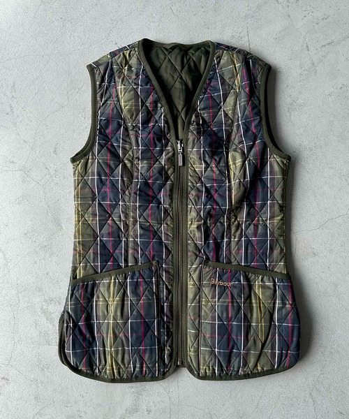 Barbour（バブアー）の「【BARBOUR】リバーシブルキルティングベスト