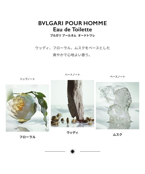 ブルガリ プールオム オードトワレ 100mL（香水）｜BVLGARI（ブルガリ