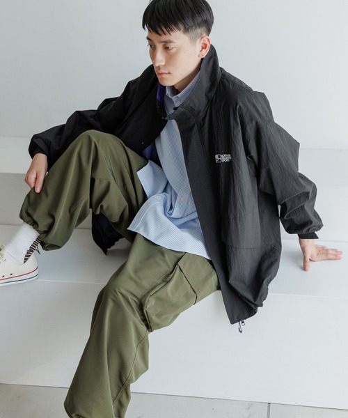 niko and（ニコアンド）の「ナイロンスタンドブルゾン（ナイロン