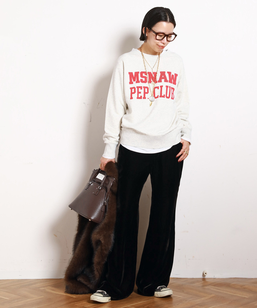 athletic wear MASON】別注カレッジスウェット（スウェット）｜AP