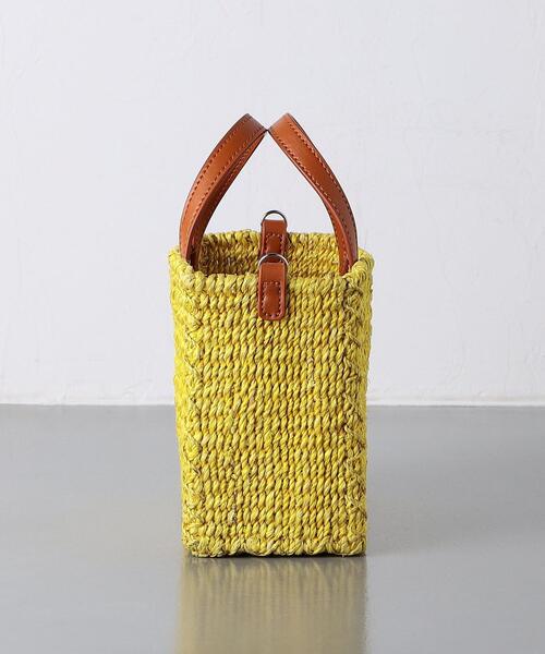 UNITED ARROWS（ユナイテッドアローズ）の「ABACA ミニ カゴバッグ