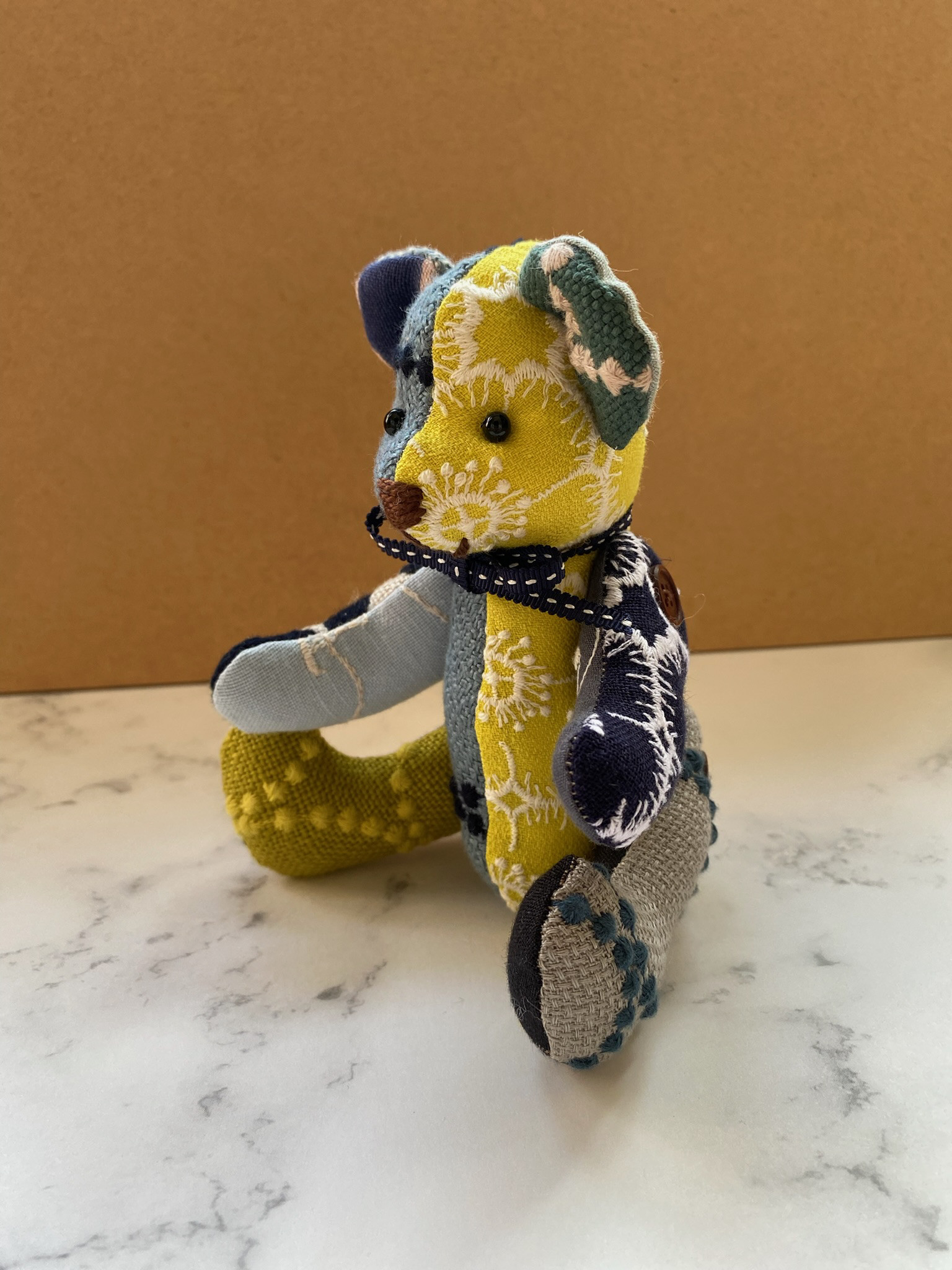 ミナペルホネン＊ハンドメイド＊ぬいぐるみ＊テディベア＊76