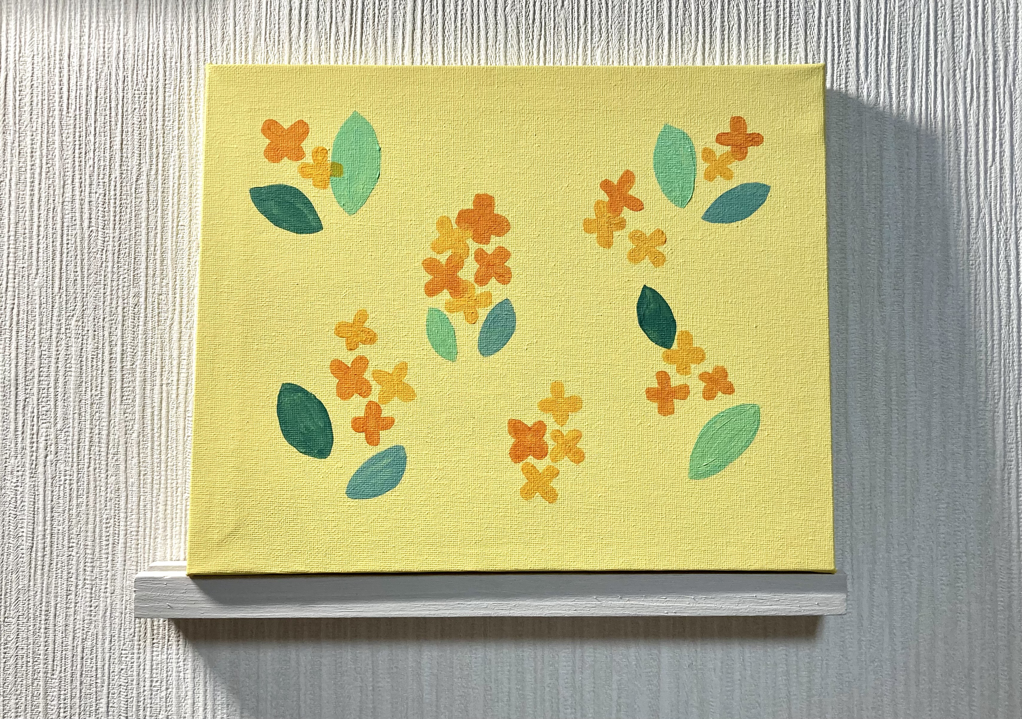 金木犀の絵画 絵画 hotori 通販 14777129｜Creema(クリーマ