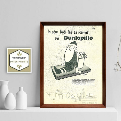 サヴィニャック 60年代 フランス雑誌 ヴィンテージ 広告 レトロ 額付